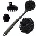 4-Piece Body Acne Prep Brush Set